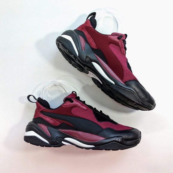 puma thunder maroon